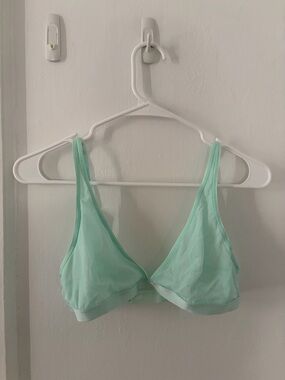 NWOT Parade Sheer Mesh Triangle Bralette Size S
